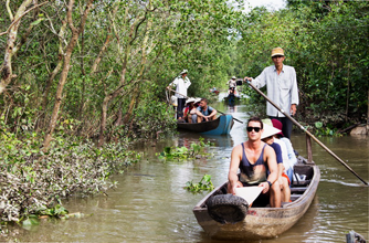 Cycling through Mekong Delta tour - Full day
